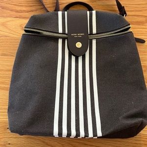 Henri Bendel canvas backpack/purse